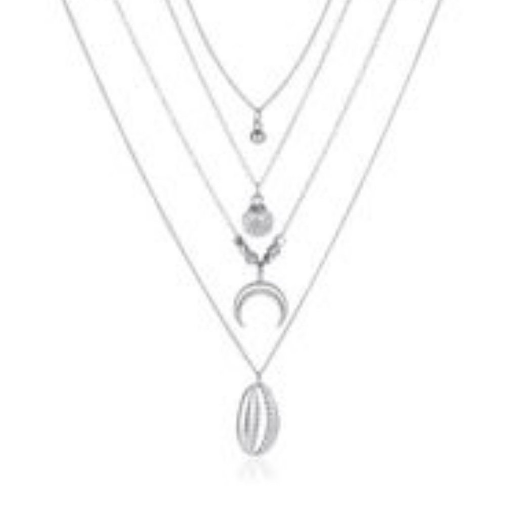 4-Chain Layered Necklace